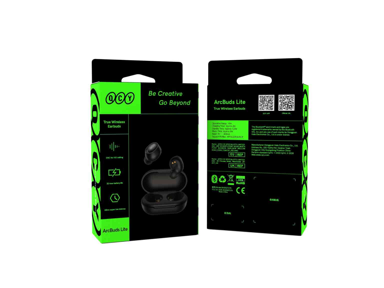 img_695d5d83d07bd QCY ArcBuds Lite TWS Earbuds T27 - Image 1